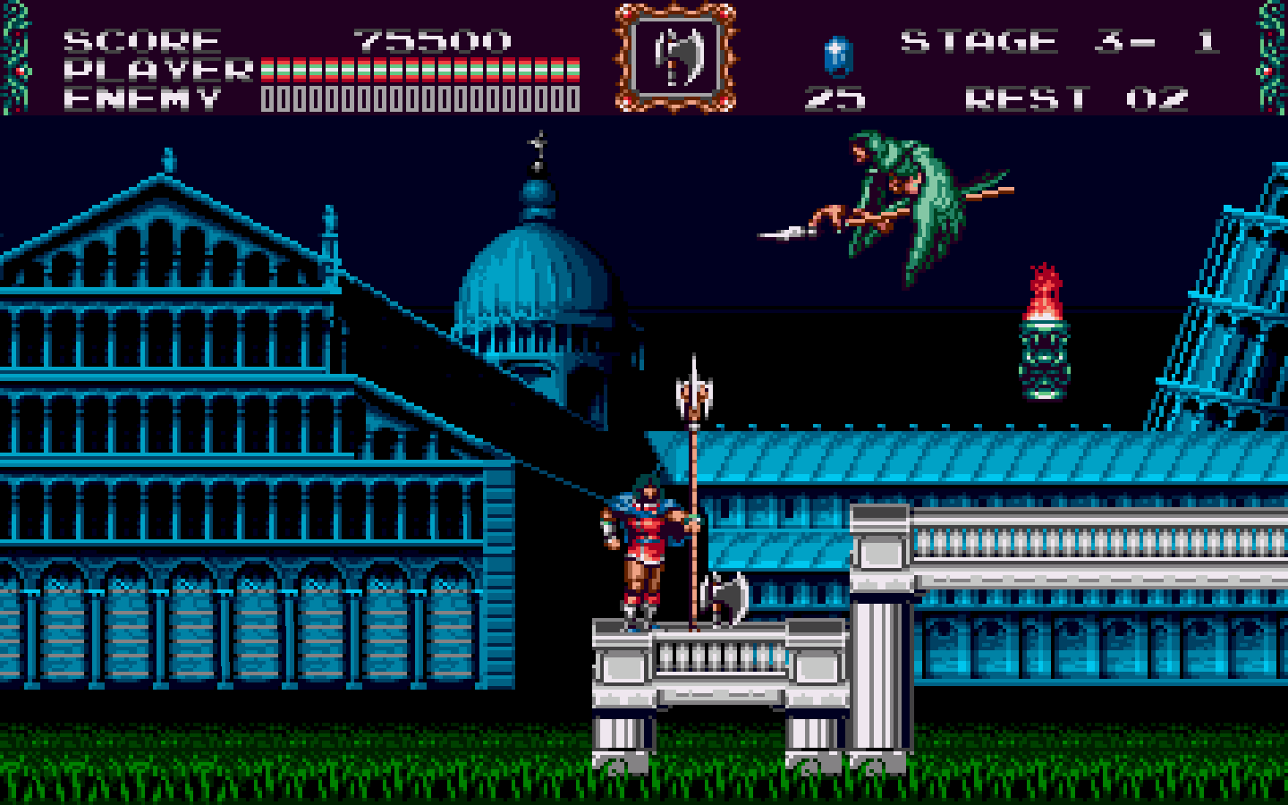 castlevania bloodlines mega drive