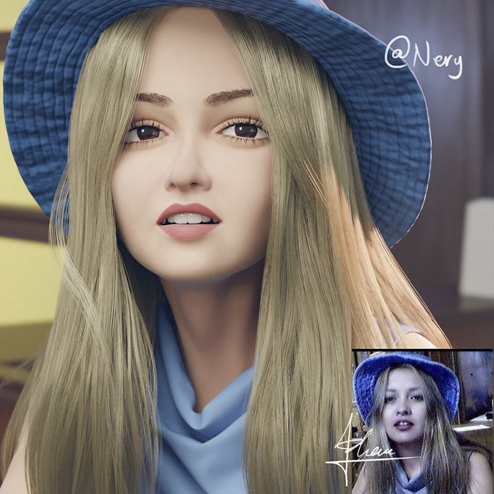 #8 - Artist Turns People Into 3D Pixar-Like Characters And You Can Become One Too #8 - Artist Turns People Into 3D Pixar-Like Characters And You Can Become One Too