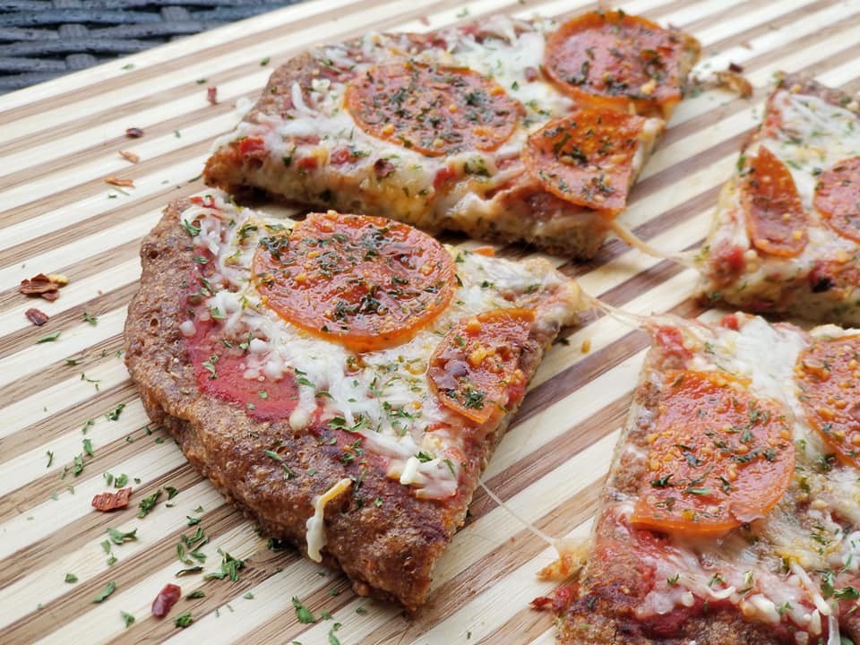 Keto Fry Bread pizza crust