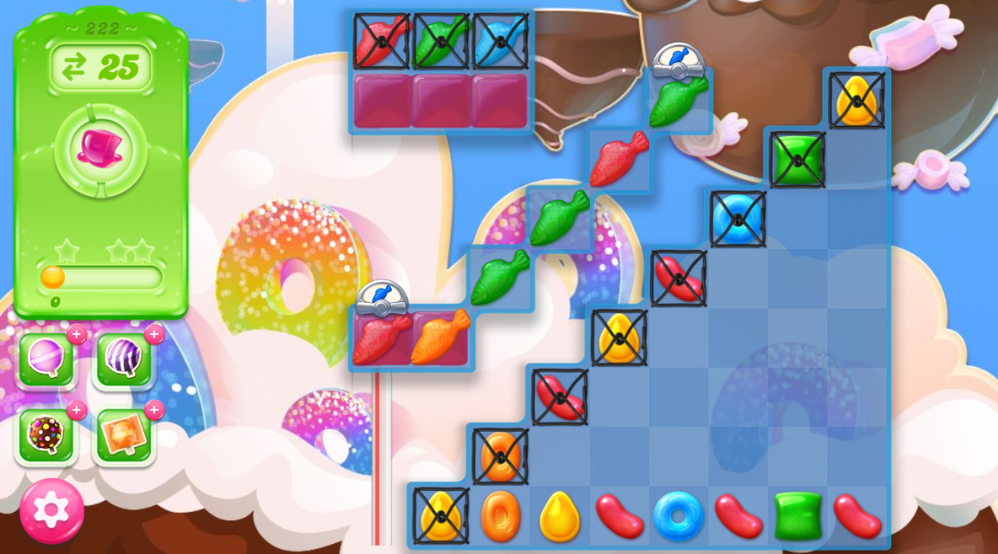 Candy Crush Jelly Saga 222 Candy Crush Jelly Saga 222