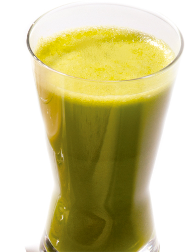 jugo verde para desintoxicar y adelgazar la cara