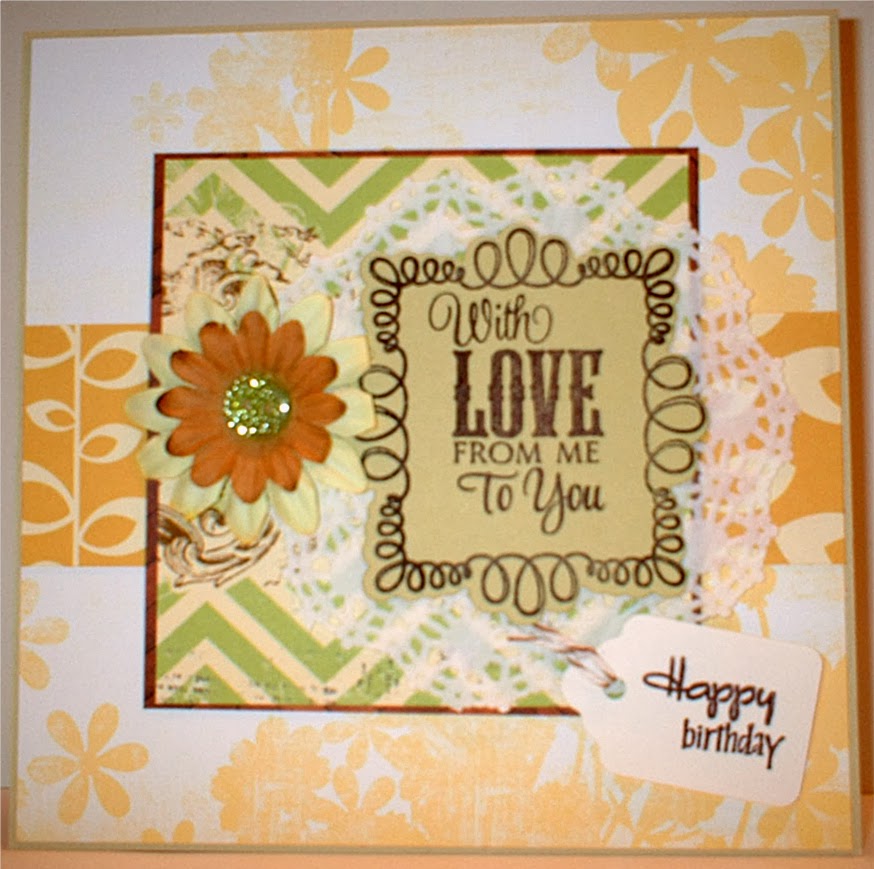 Splash cards with love from me to you