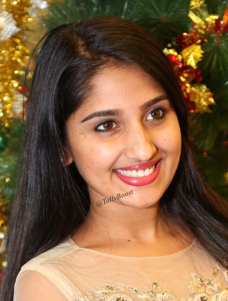 Glamorous Indian Television Girl Meghana Lokesh Face Closeup 