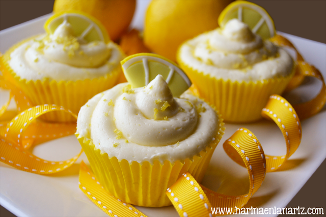 cupcakes de limón