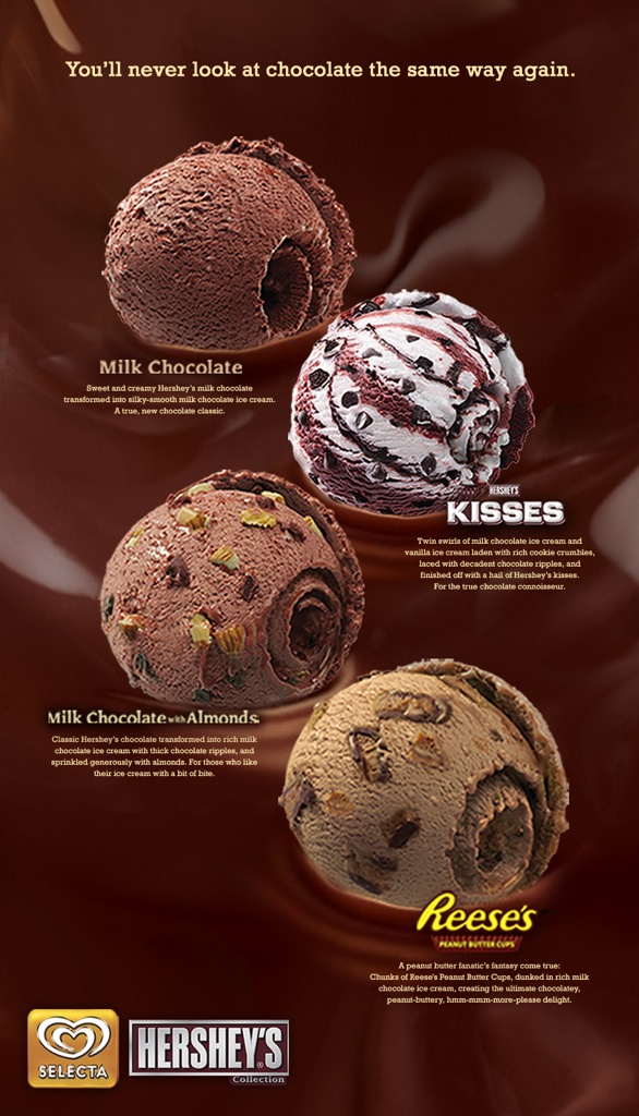 The Intersections & Beyond Pure Happiness with Selecta Hershey's Ice Cream