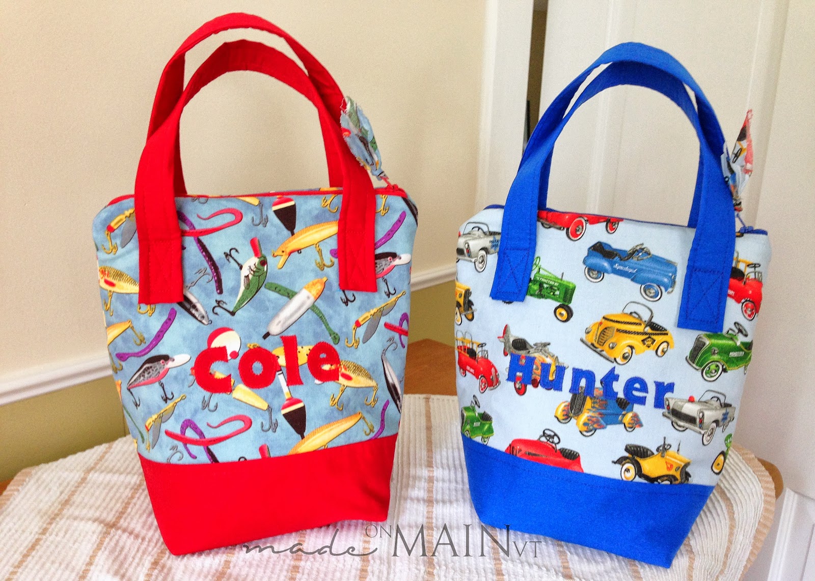 Made on Main VT Little Lunch Totes