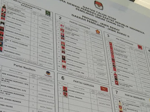 Daftar Caleg DPR RI Terpilih Jabar Pemilu 2019