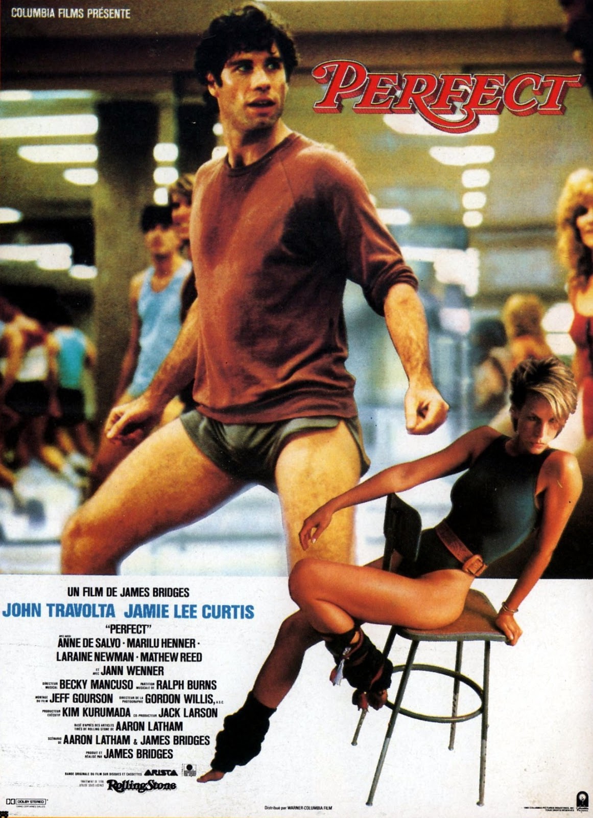 LE PLEIN DE SUPER JOHN TRAVOLTA & JAMIE LEE CURTIS dans PERFECT