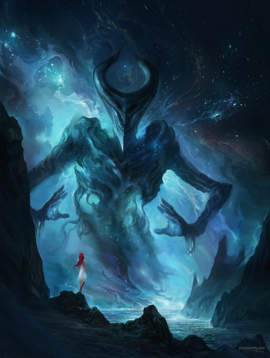 As sombrias ilustrações de fantasia e terror de Jorge Jacinto Jorge Jacinto deviantart artstation arte ilustrações fantasia terror sombrio lovecraft games