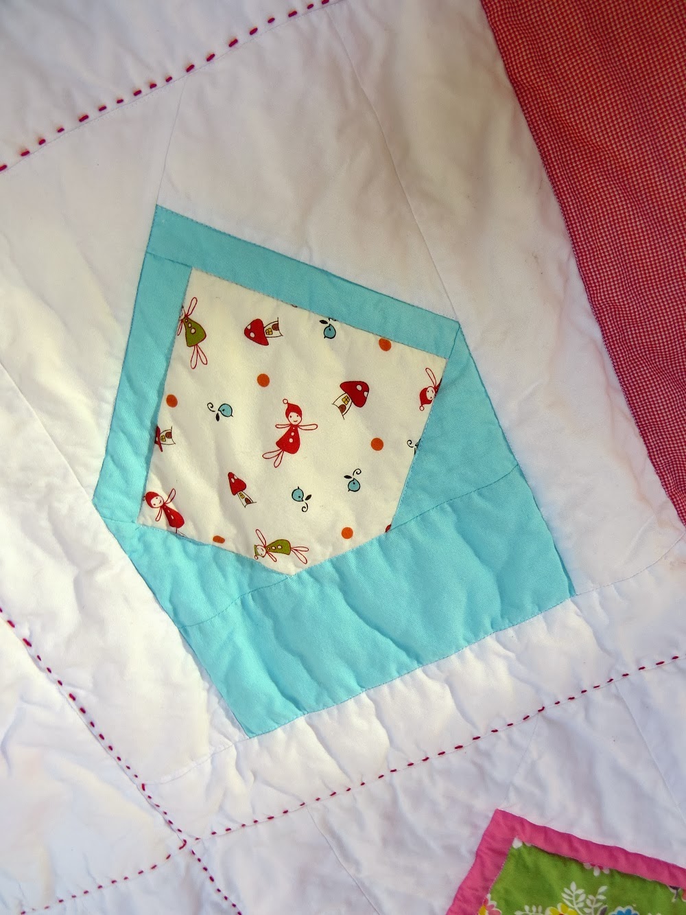 Distance Makes Love Letters Envelope Quilt for 12Squared