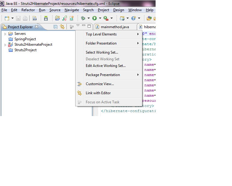 Java Learner's How to hide closed project in eclipse