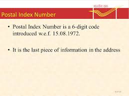 kmhouseindia: Postal Index Number in India