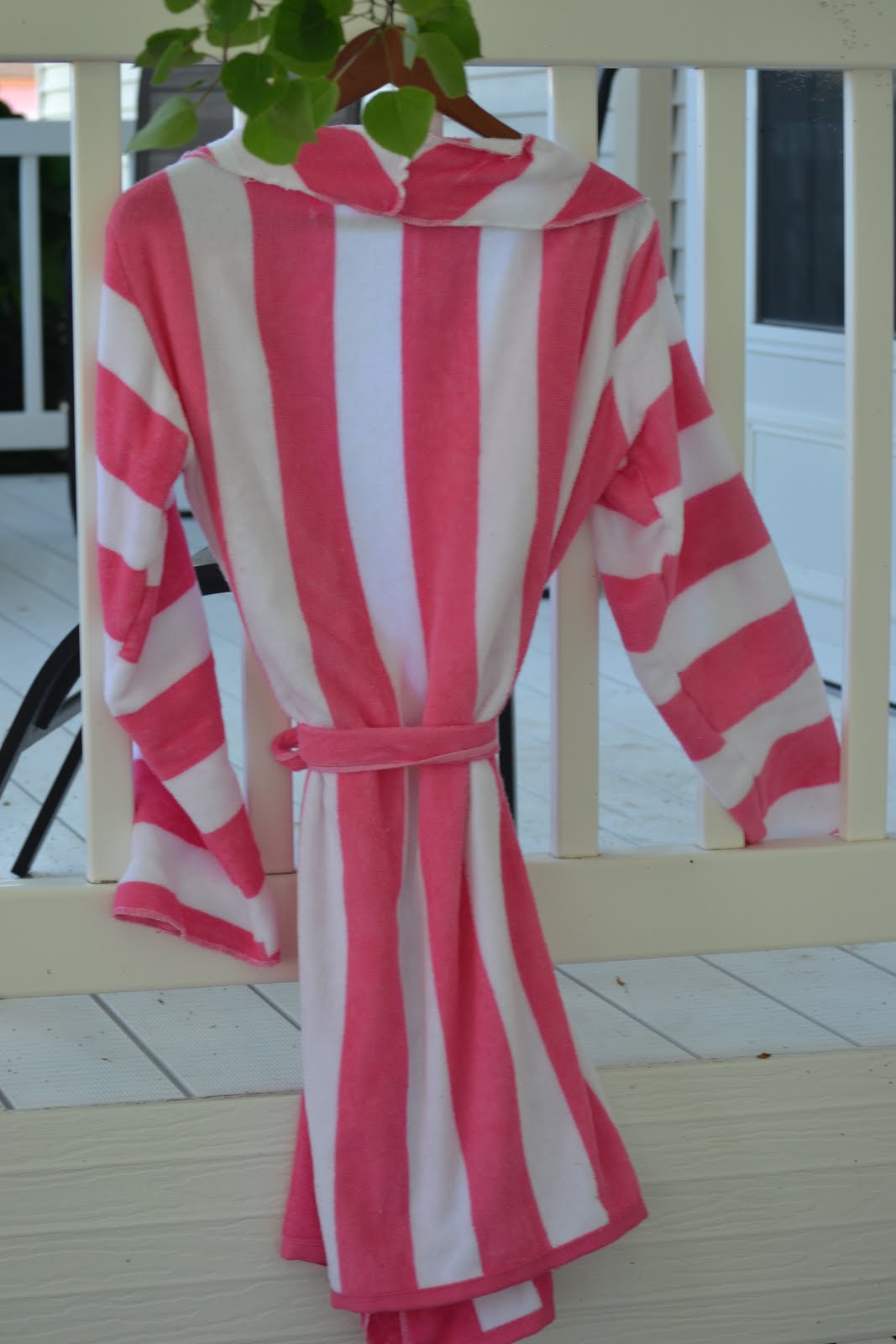 personalised towel robe