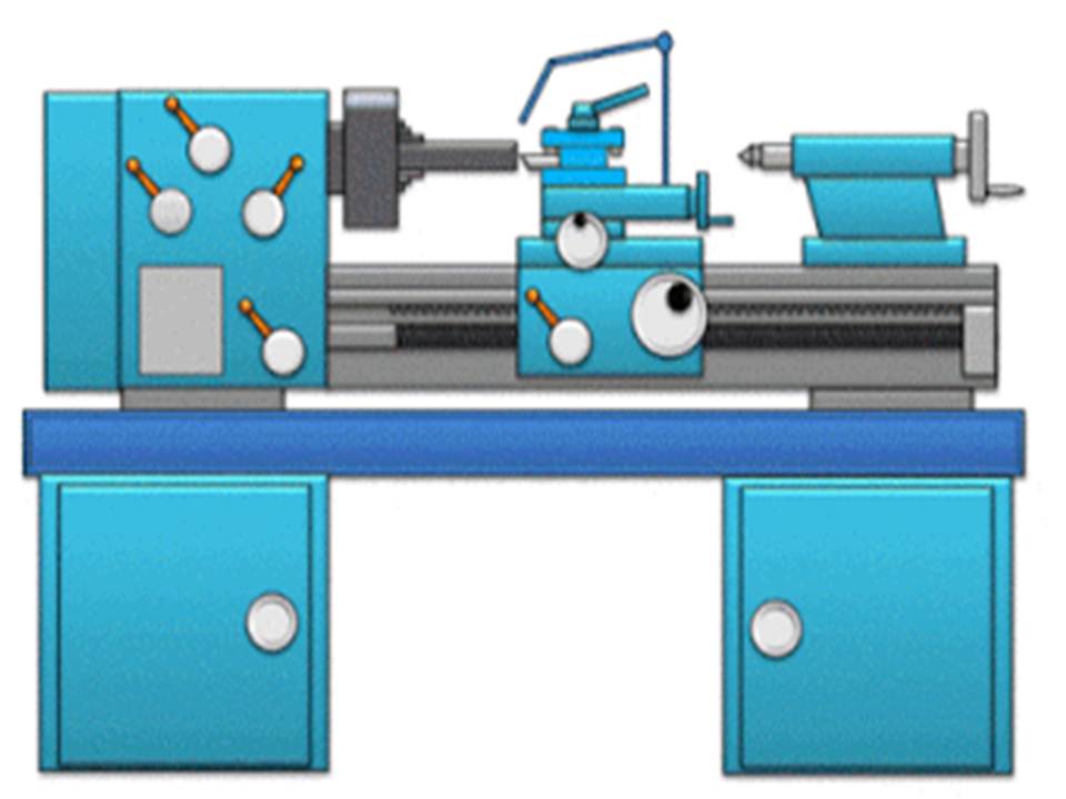 Bagian mesin bubut komponen utama dan fungsinya | Arsip Teknik