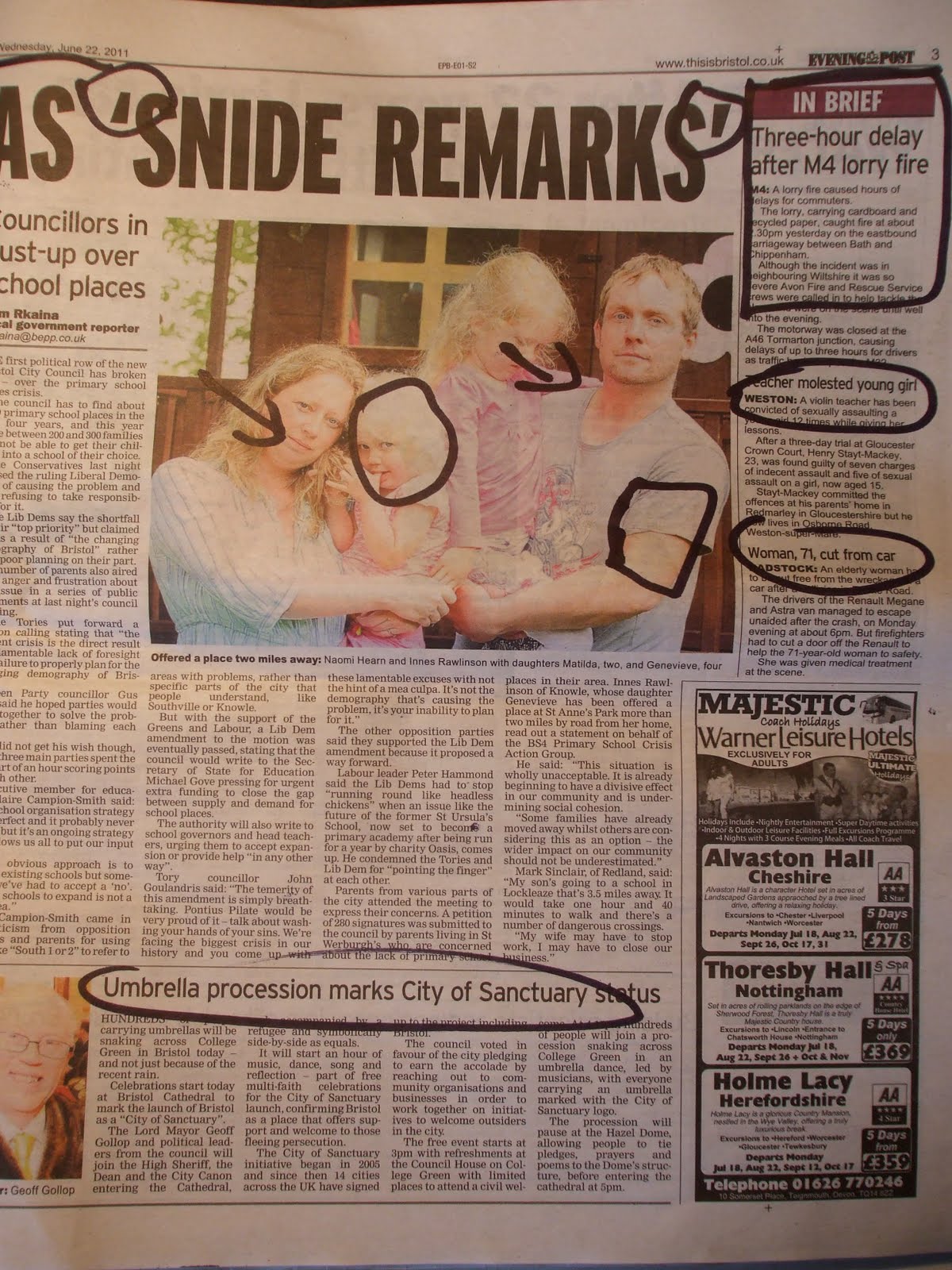 A2 Local Newspaper In Depth Study of Bristol Evening Post