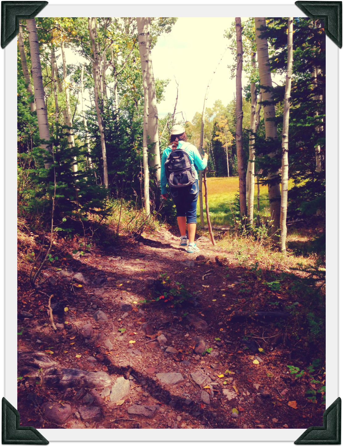 Hiking while on a girl's trip in Brianhead Utah