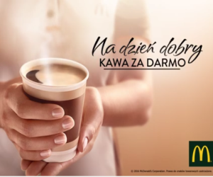 Kawa za darmo w McDonal's Konkurs