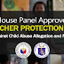House Panel Approves the TEACHER PROTECTION ACT