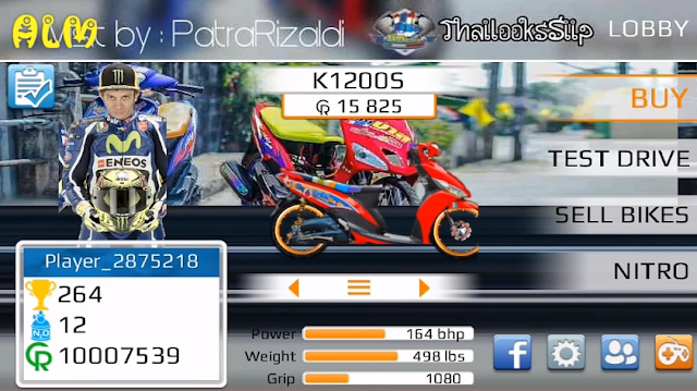 Mod Drag Bike 201M Indonesia 2018 Mod Drag Bike 201M Indonesia 2018