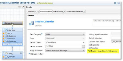 New Hierarchy SQL enablement with Calculation Views in SAP HANA 1.0 SPS 10