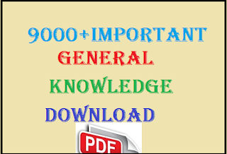 9000+ Most Important General Knowledge Question
