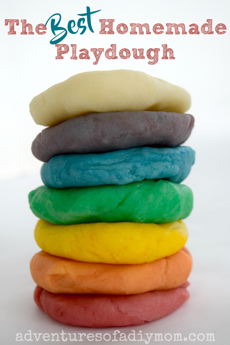 Best Homemade Playdough Recipe - Adventures of a DIY Mom