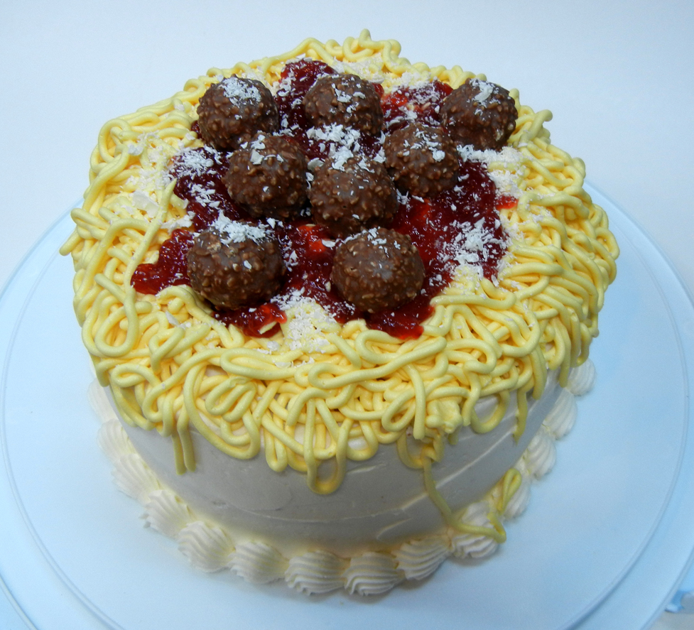 Meatball Birthday Cake Meatball Birthday Cake