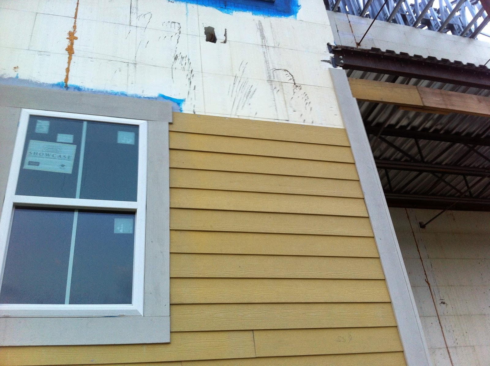 ICF house roof dormers and house siding