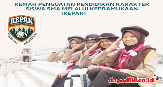 Buku Pedoman Kemah Penguatan Pendidikan Karakter Siswa SMA Melalui Kepramukaan (KEPAK)