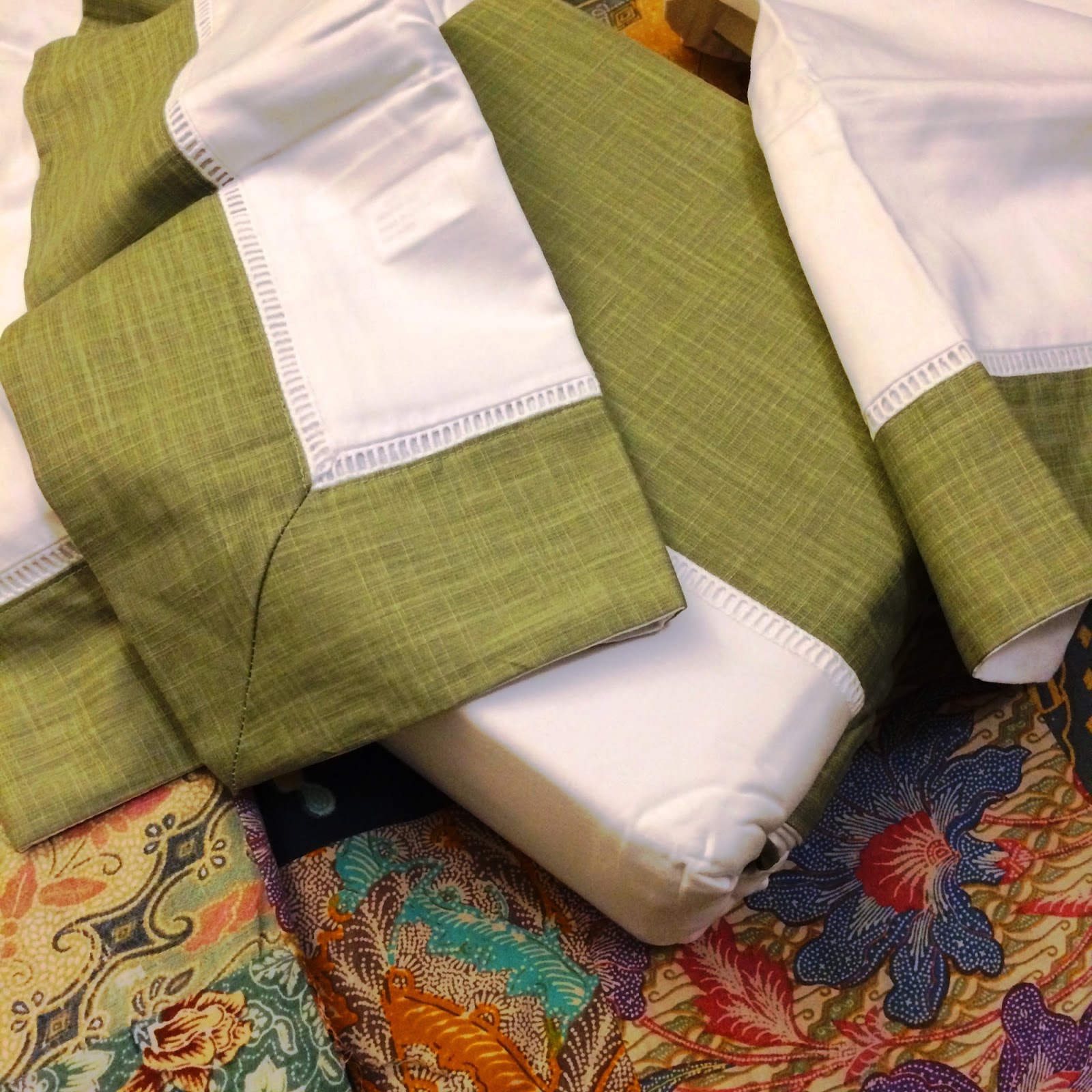 Cantiknya Duvet Cover Hijau Sage dari eBay | Vintage Lawas