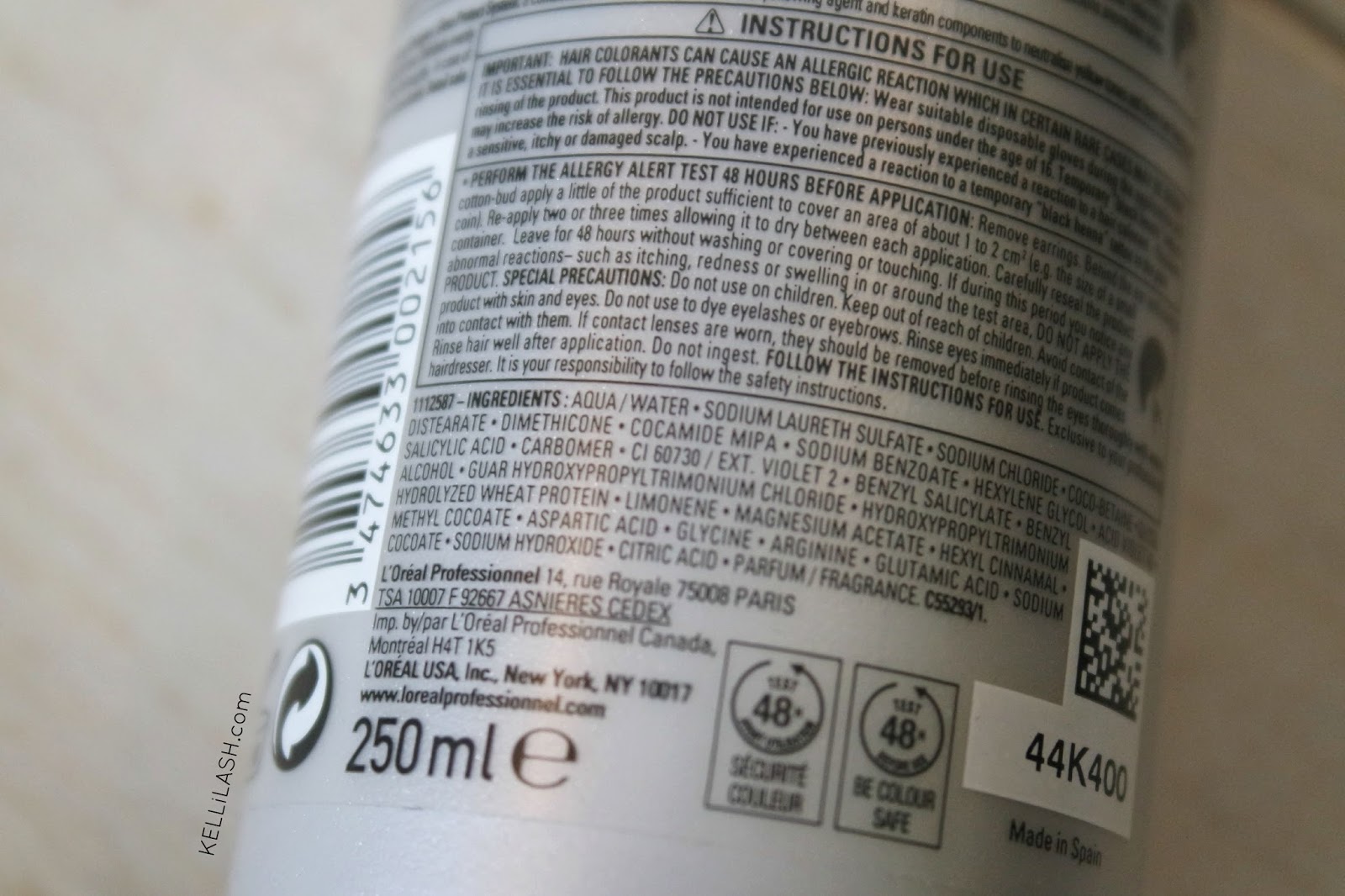 Purple Shampoo • L'oréal Professionnel Expert Silver Shampoo KELLiLASH