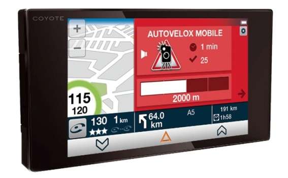 COYOTE NAV Coyote; potente dispositivo localizzatore di Autovelox in tempo reale, rilevatore di ZTL e telecamere al semaforo