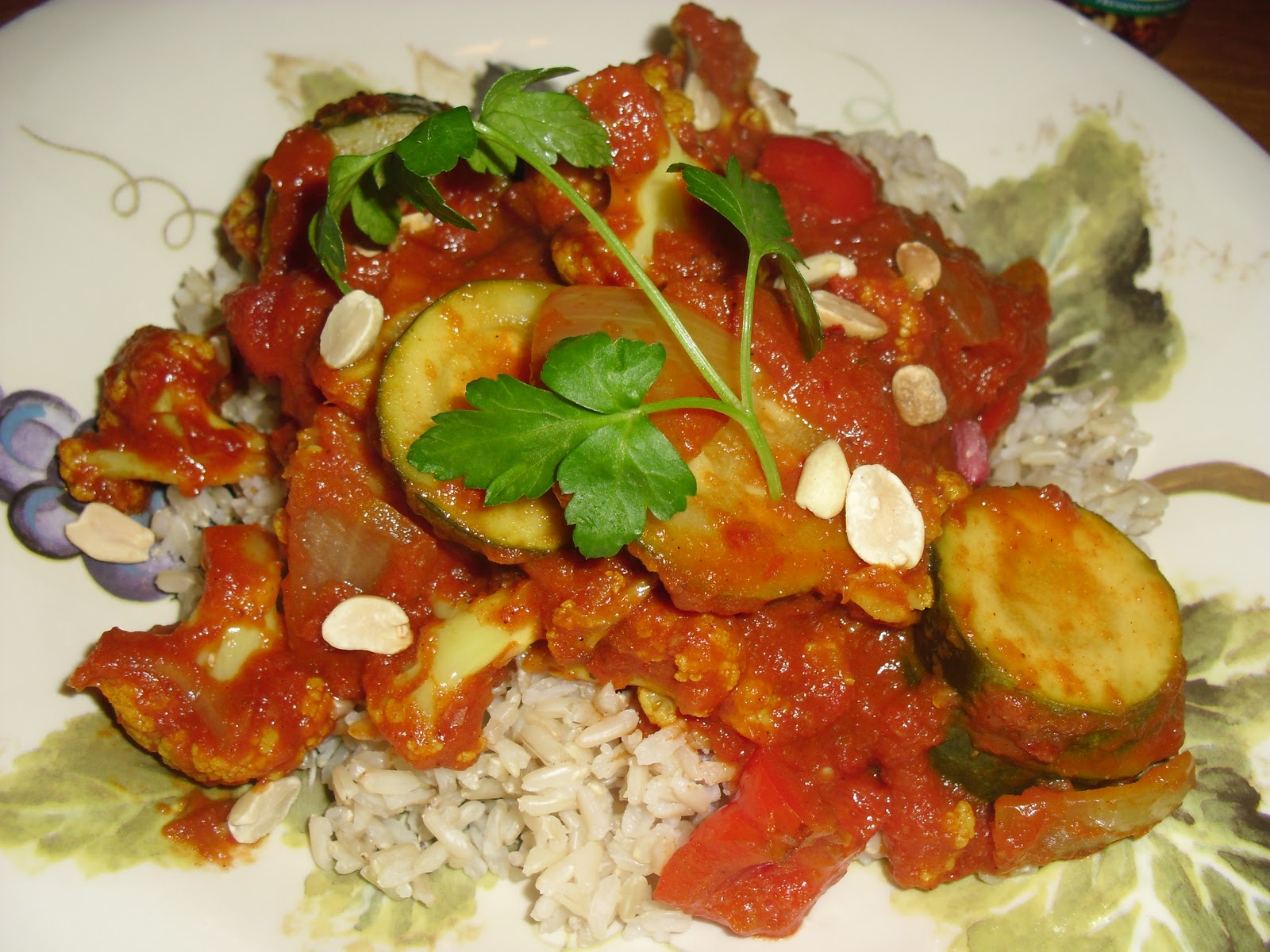 Kitchen Alchemist Cauliflower and Zucchini Curry