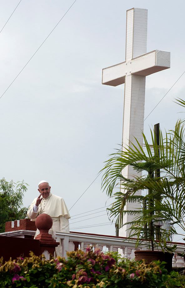 Uno de los hechos más singulares  de la historia de Holguín: LA VISITA DEL SANTO PADRE FRANCISCO