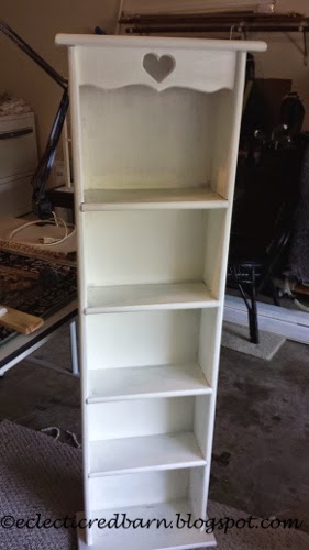 Eclectic Red Barn: Painted children's cabinet pulled from trash