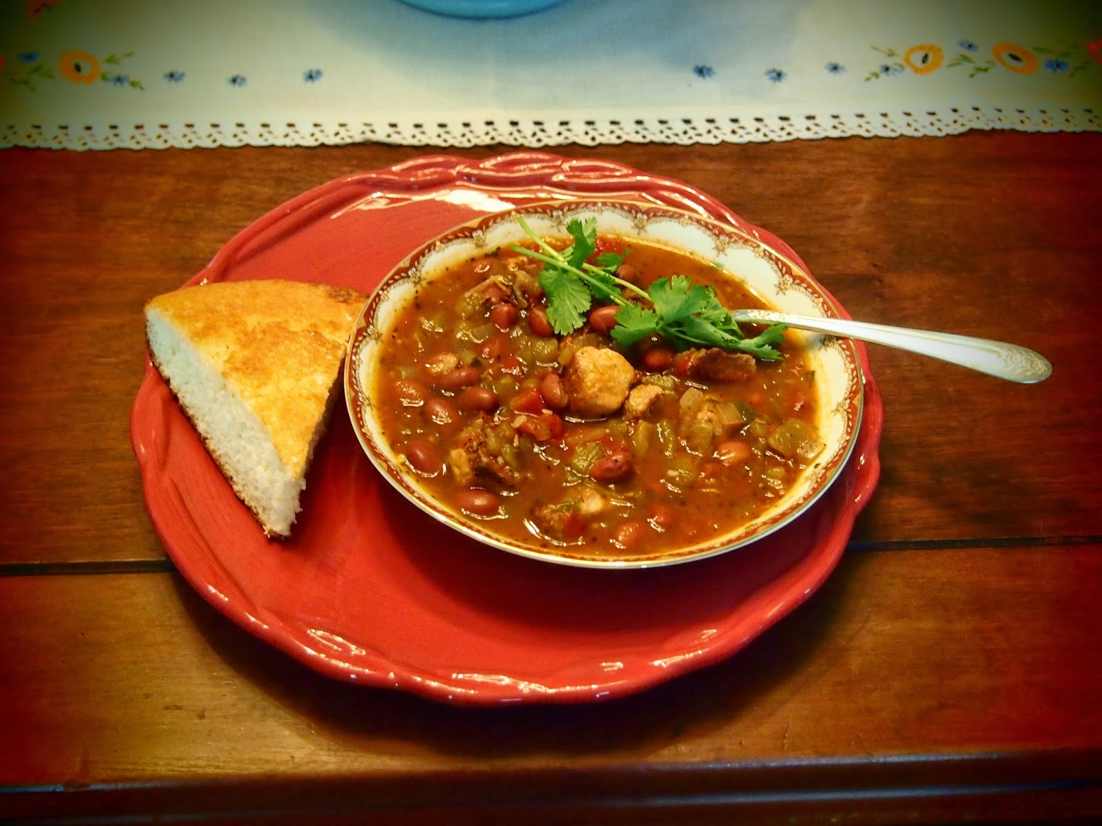 In the Middle of Nowhere Green Chile Pork Stew