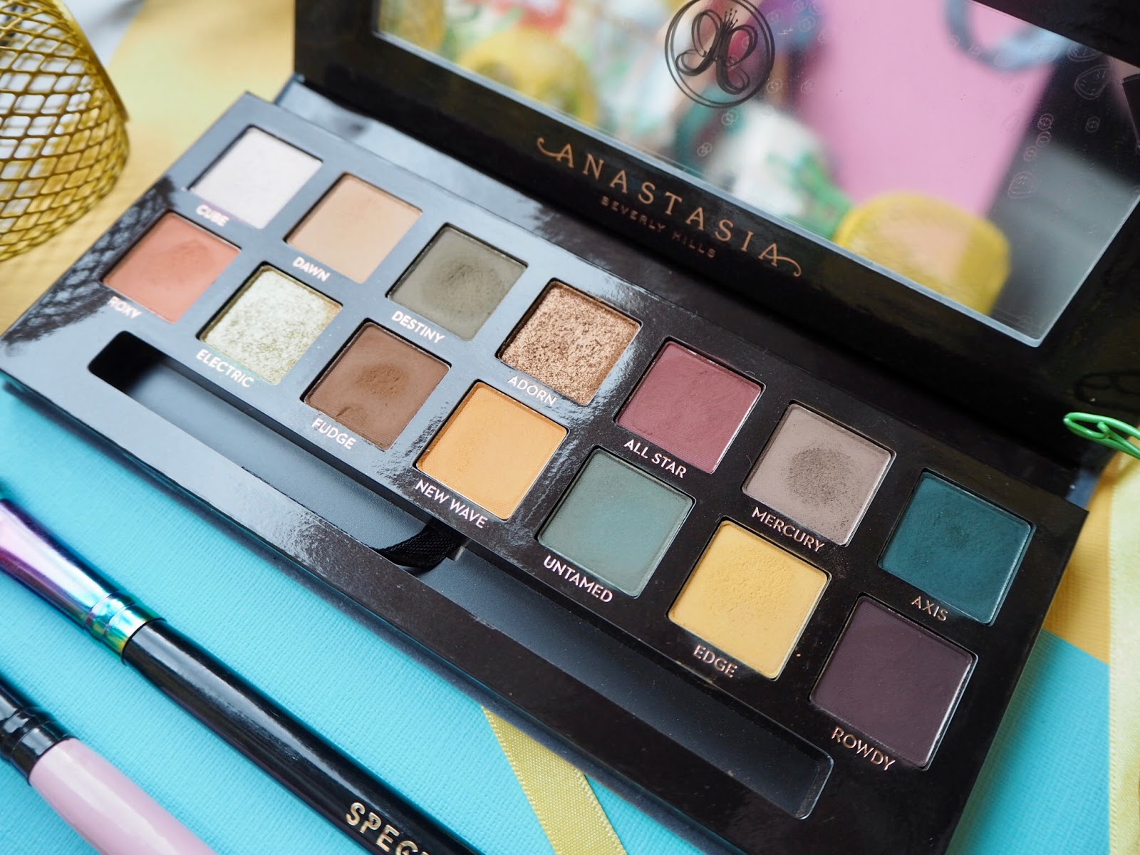 Anastasia Beverley Hills Subculture Palette swatches