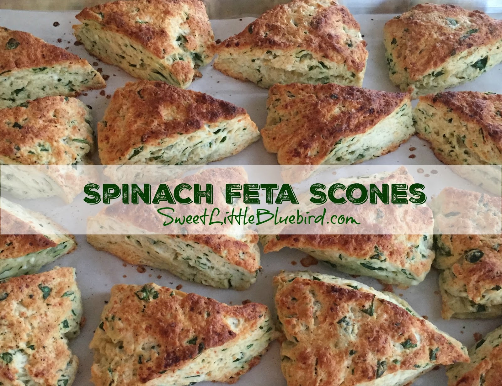 Spinach Feta Scones Sweet Little Bluebird