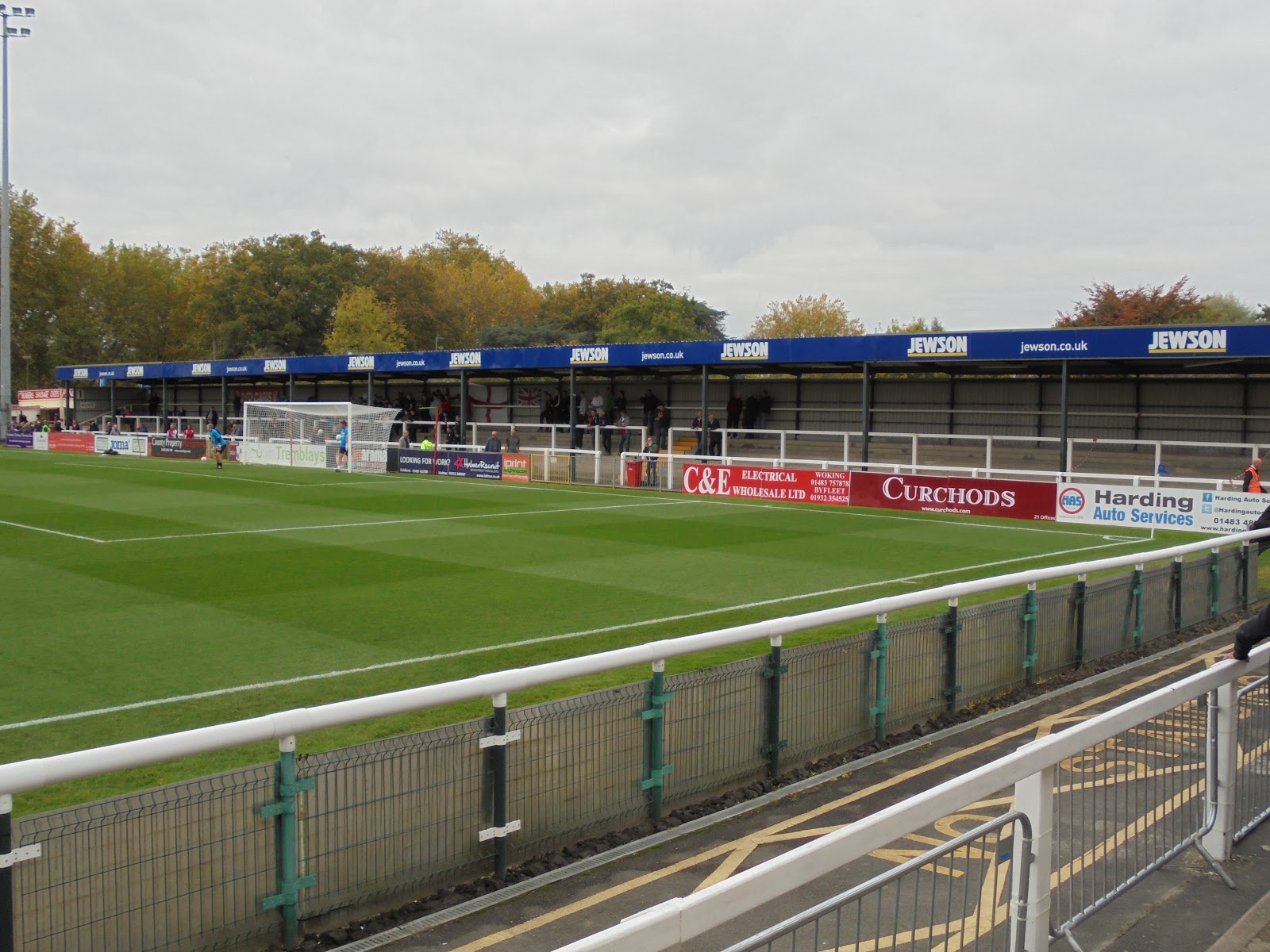 The Tortoise Travels Woking Kingfield Stadium