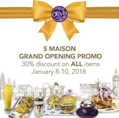 olivia maison promo opening grand jan