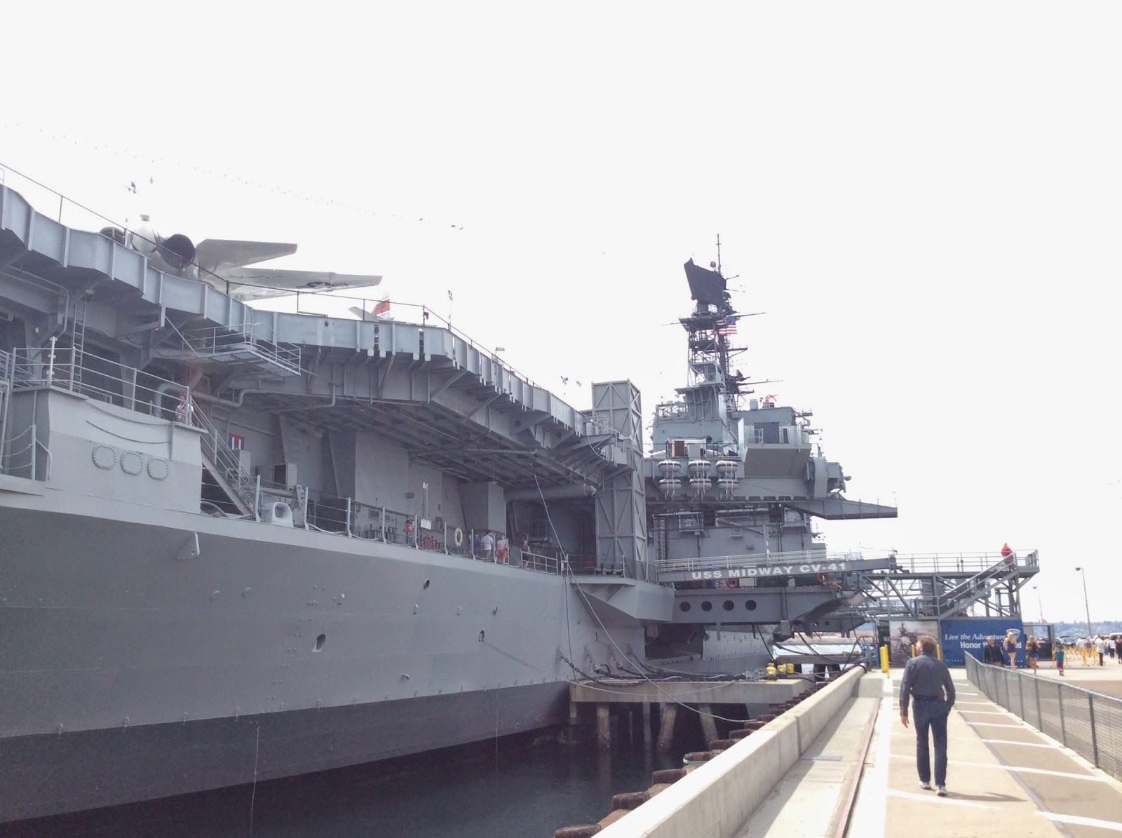 The Hero Ship: USS Midway Aircraft Carrier | Phil's America Exchange Year