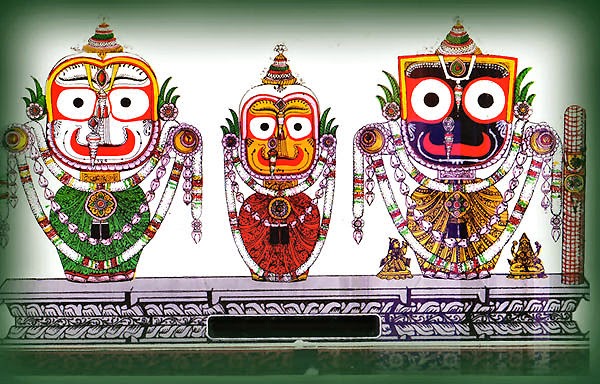 Baladeva - Subhadra - Jagannatha