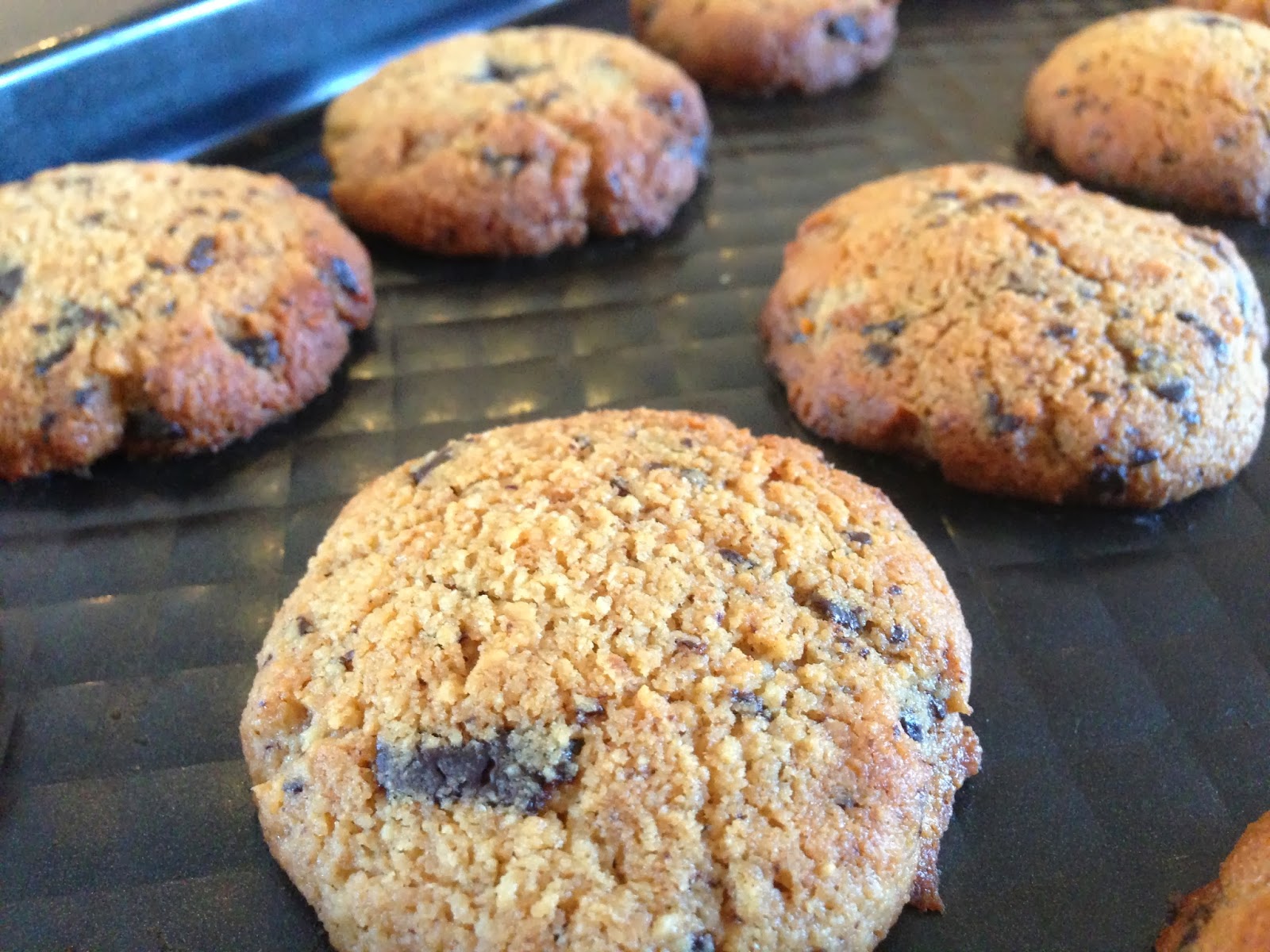 Grabbing life by the kettlebells... Chocolate Chip Cookies