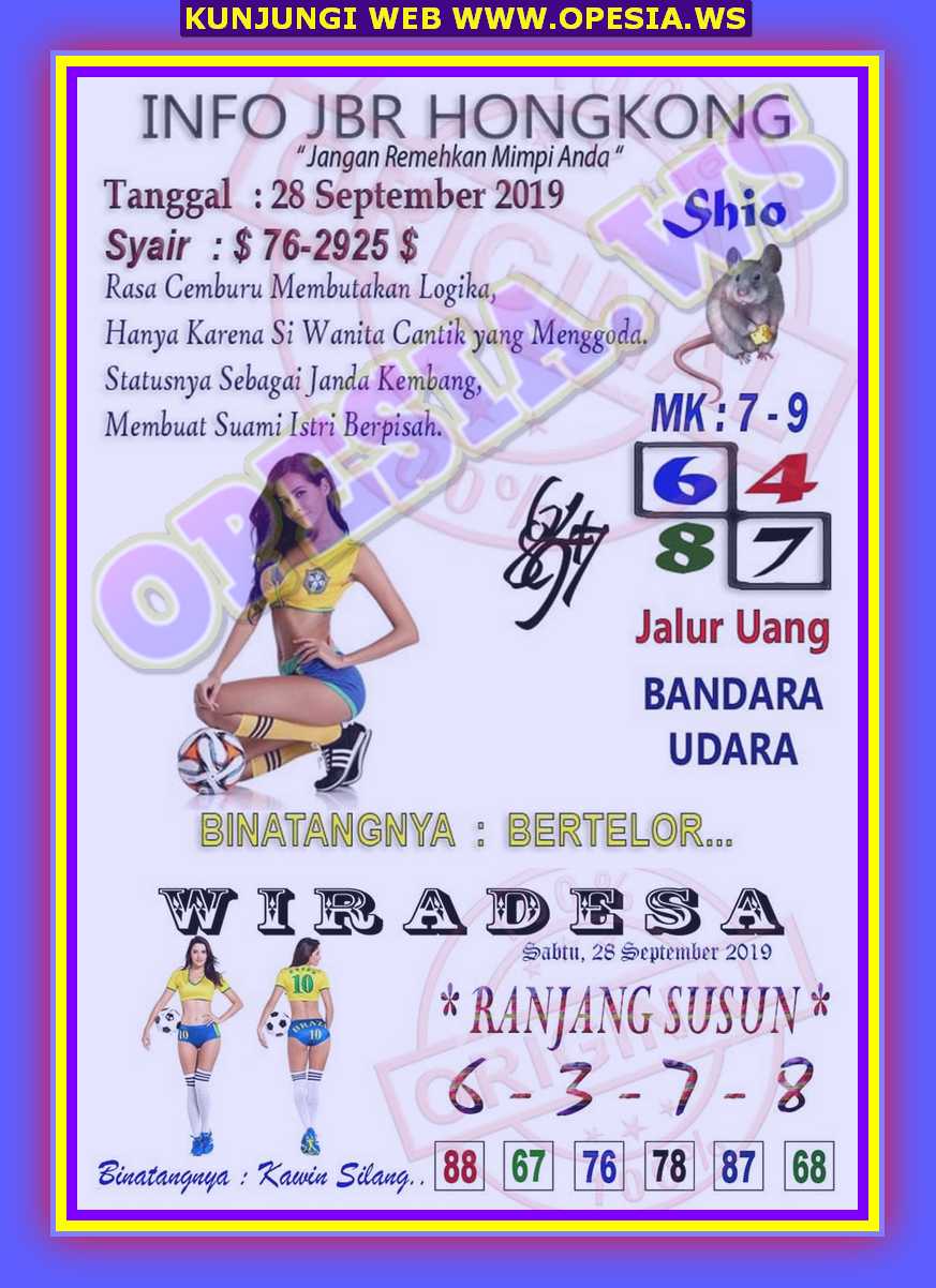 1 New Message Kode Syair Hongkong 28 September 2019 Forum Syair Togel Hongkong Singapura Sydney