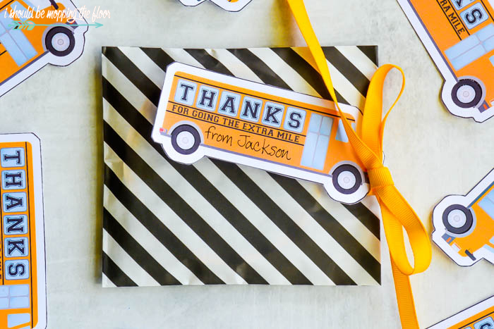 Bus Driver Thank You Card Free Printable Bus Driver Thank You Card Free Printable