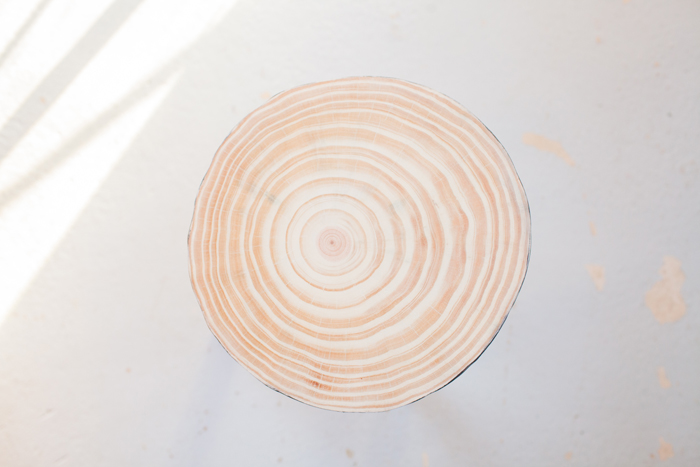 wood ring stool australian home decor