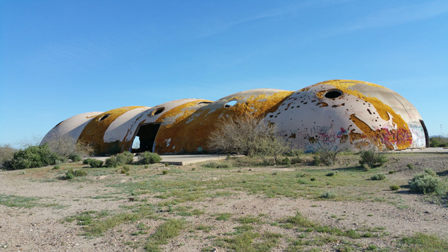 Abandoned domes in Casa Grande AZ