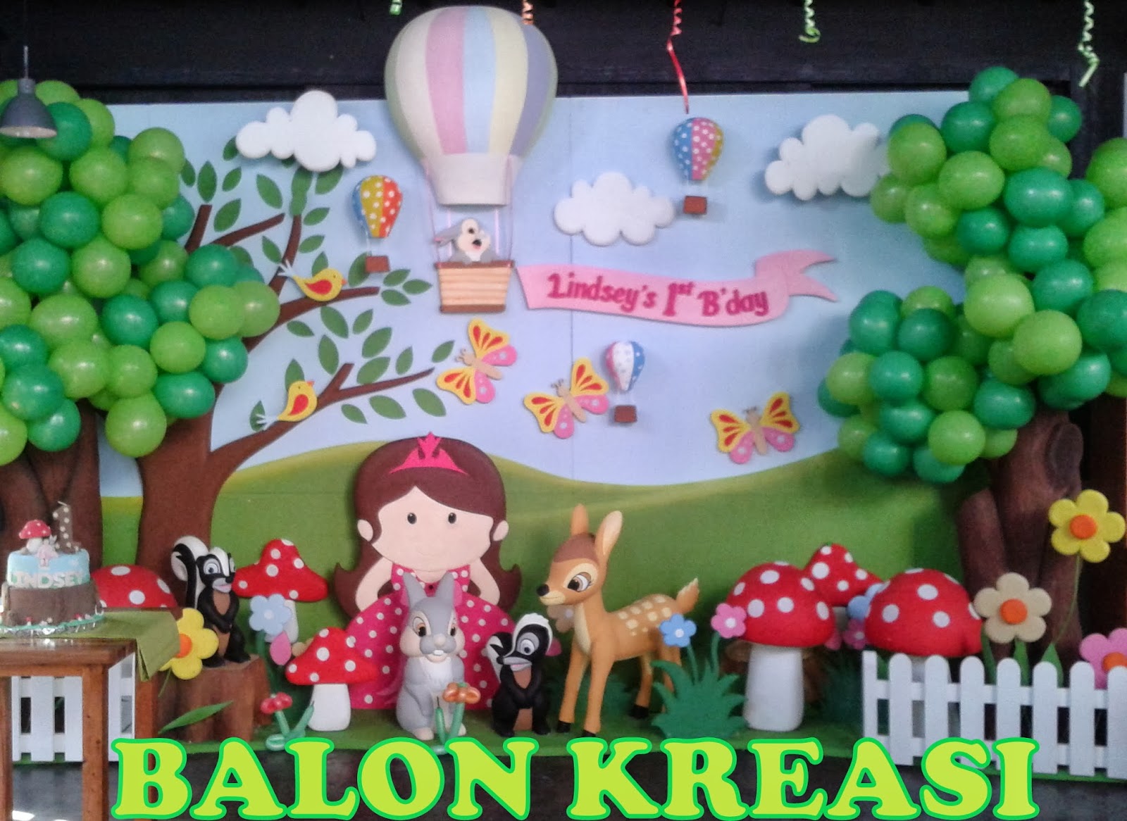 Dekorasi Balon Ulang Tahun Anak Di Rumah