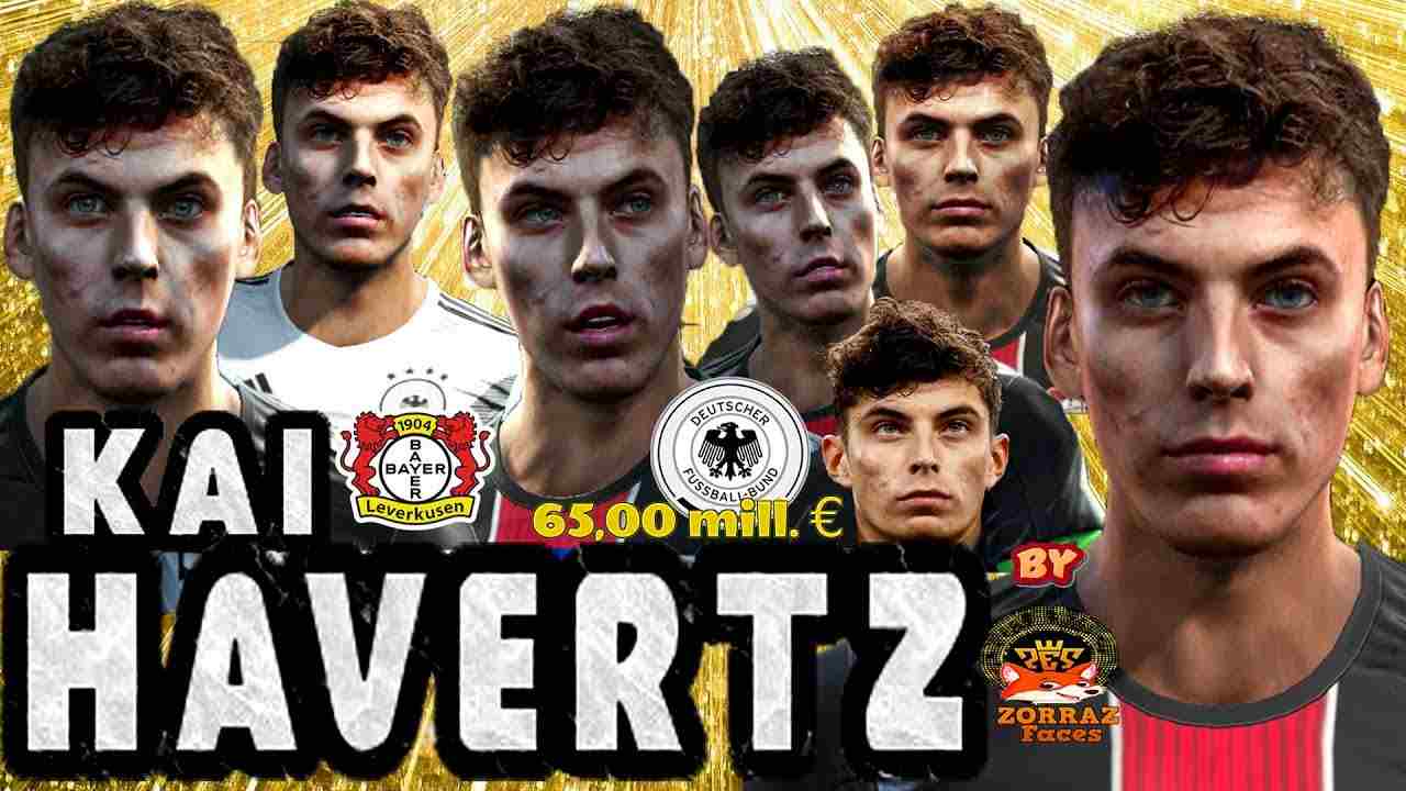 ultigamerz PES 2013 Kai Havertz (Bayer Leverkusen) Face 2019