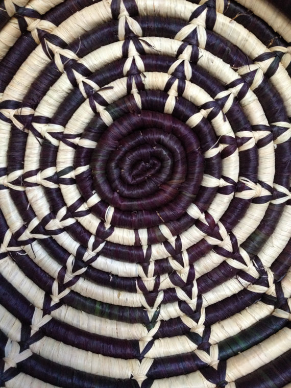 Check out this Scandi/Native American/boho home-décor mashup - Ugandan basket BoHoHome.com @bohosusan